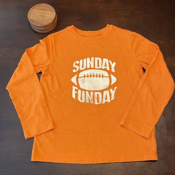 Cat & Jack  Bundle 3 long sleeve shirt and one is short sleeve. - Picture 6 of 14